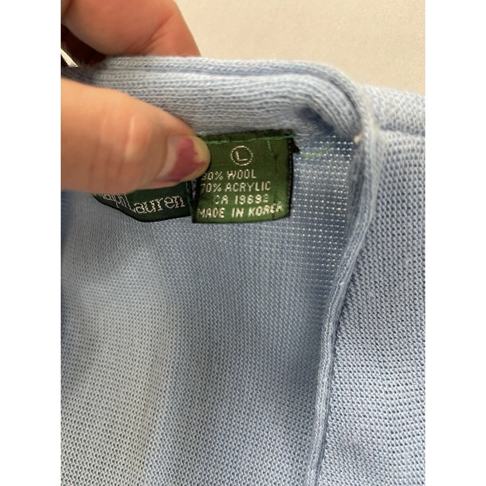 Polo Ralph Lauren know stitching